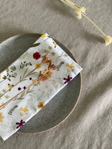 100% Cotton Napkins - Floral - Set of 4