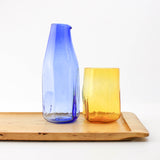 Hexagon Carafe -  Sari Blue