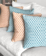 Noa Ochre Throw Pillow - 22" x 22"