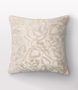 Etta Vanilla Throw Pillow - 22" x 22"