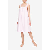 Sleeveless Nightie - Pink Royal Oxford