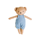 Sandy Bear - Denim Harem Romper