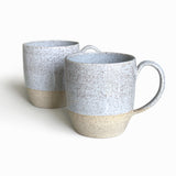 Speckled Sand Two-Tone Stoneware - Tall Mugs - Set of 2