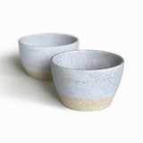 Speckled Sand Two-Tone Stoneware - Tea Bowls - Set of 2