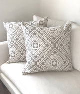 Maya Dove Throw Pillow - 24" x 24"