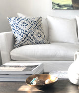 Maya Midnight Throw Pillow - 24" x 24"
