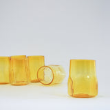 Hexagon Large Tumblers - Gold Topaz - Set of 2