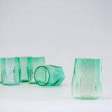 Hexagon Large Tumblers - Emerald Green - Set of 2