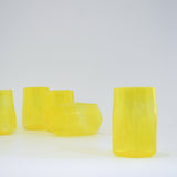 Hexagon Large Tumblers - Yellow - Set of 2