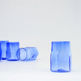 Hexagon Large Tumblers -  Sari Blue - Set of 2
