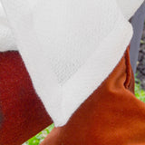 St Genève - Avalon - 100% Linen Honeycomb Throw - Cream
