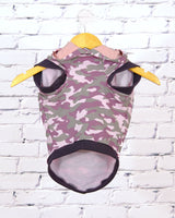 The Sharper Barker - Luxe Dog Hoodie - Emma - Pink Camo