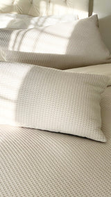 Waffle Weave - Pillow Shams (Set of 2) - 100% Cotton