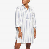 Short Sleep Shirt  - Deck Stripe