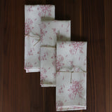 100% Pure Linen Napkins - Champs Rosé
