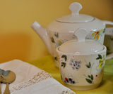 Porcelain Teapot - Floral Collection