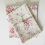 100% Pure Linen Napkins - Champs Rosé