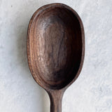 Hand Carved 10.5" Spoon - Walnut