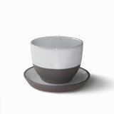 Dark Two-Tone Stoneware - Tea Bowls - Set of 2