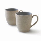 Speckled Sand Stoneware - Tall Mugs - Set of 2