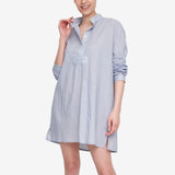 Short Sleep Shirt - Mosaic Print - 100% Cotton