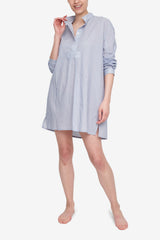 Short Sleep Shirt - Mosaic Print - 100% Cotton