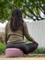 Mod Meditation Cushion - Limited Edition - Fig Linen