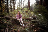 Oversized Natural Dyed Hoodie - Cochineal Pink