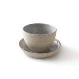 Speckled Sand Stoneware - 4.5" Mini Plate/Saucer