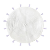 Twig + Tassel - Tassel Rug - Lilac