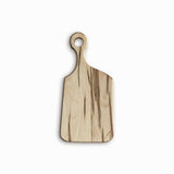Small Serving Board with Handle - Birch
