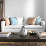 Noa Ochre Throw Pillow - 22" x 22"
