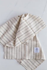 Reusable Cotton + Hemp Napkins - Beige - 2 per pack