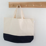 The Large Market Reusable Bag - Navy Blue