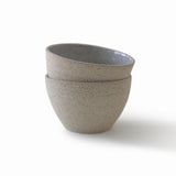 Speckled Sand Stoneware Small Dip Bowls - Set of 2