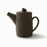 Dark Brown Sandstone Stoneware - Teapot