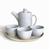 Speckled Sand Two-Tone Stoneware - Tea Bowls - Set of 2