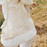 Large Mesh Bag - Organic Cotton - Cream