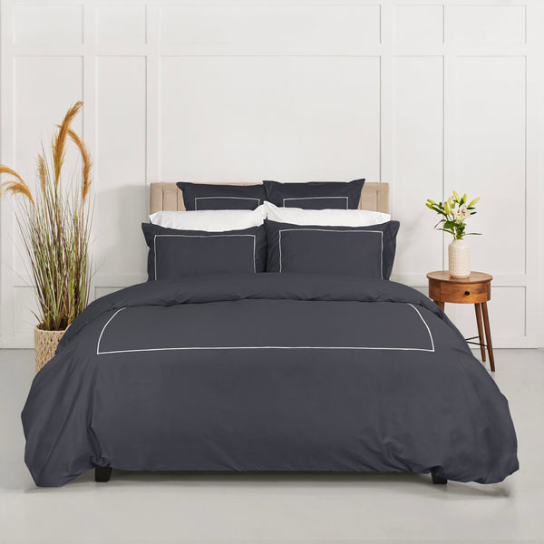 Hotel Collection - Duvet Cover - 100% Long Staple Cotton Sateen