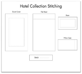 Hotel Collection - Duvet Cover - 100% Long Staple Cotton Sateen