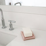 Concrete Soap Dish - Soft Pink