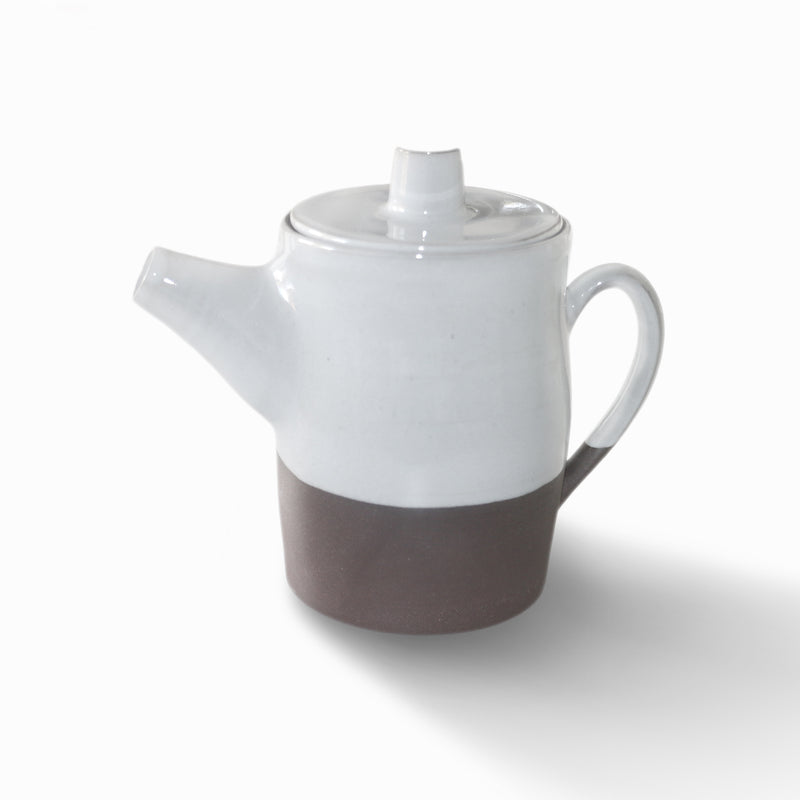 Dark Two-Tone Sandstone Stoneware - Teapot
