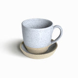 Speckled Sand Two-Tone Stoneware - Coffee Cups - Set of 2