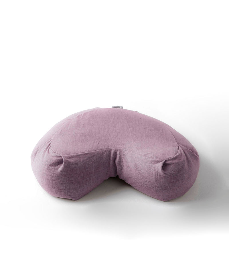 Crescent Meditation Cushion - Limited Edition - Fig Linen