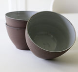Dark Brown Sandstone Stoneware -  Bowl