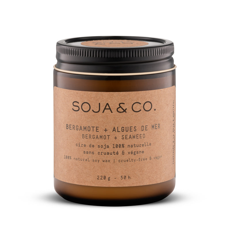 Soja & Co. - Soy Candle - Bergamot + Seaweed 237 ml