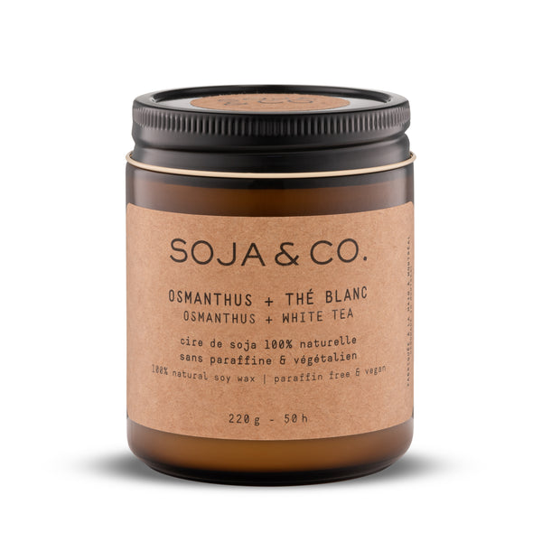 Soja & Co. - Soy Candle - Osmanthus + White Tea 237 ml