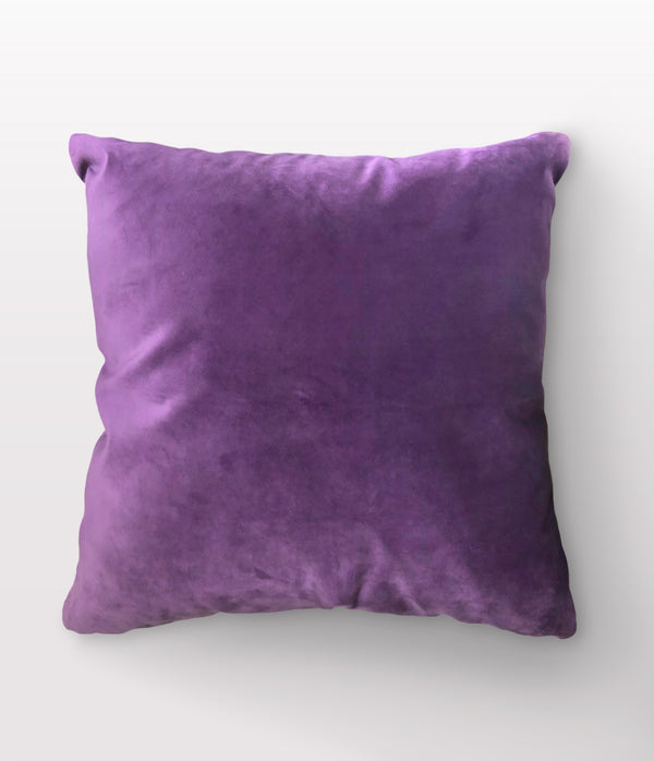 Naomi Deep Purple Throw Pillow - 24" x 24"