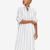 Long Sleep Shirt - Deck Stripe