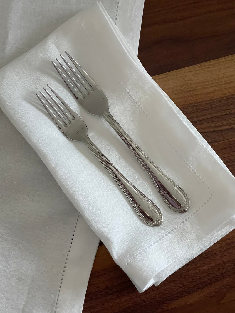 Luxury 100% Linen Table Napkins - Nicola - Set of 2